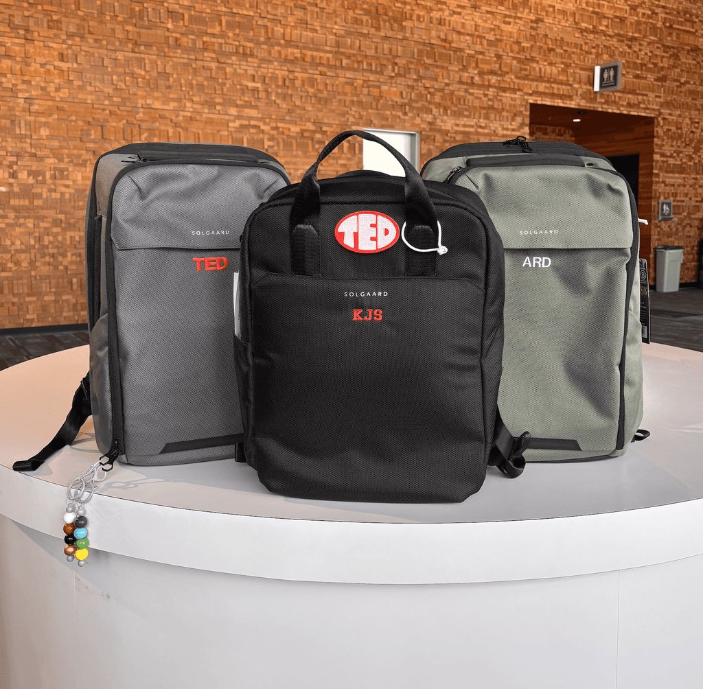 Customized TED backpacks