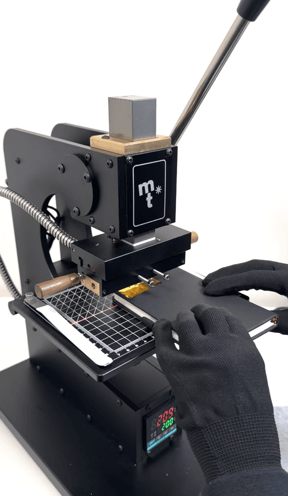 Hot press used during live production